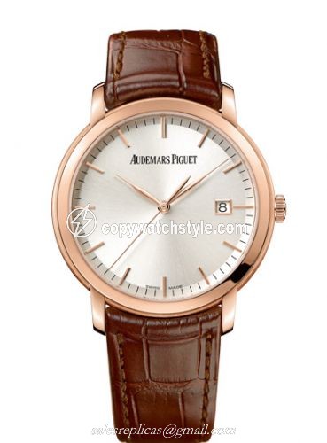 Audemars Piguet Jules Audemars Selfwinding Pink Gold / Silver 15170OR.OO.A088CR.01 Audemars Piguet Jules Audemars Selfwinding Pink Gold / Silver 15170OR.OO.A088CR.01