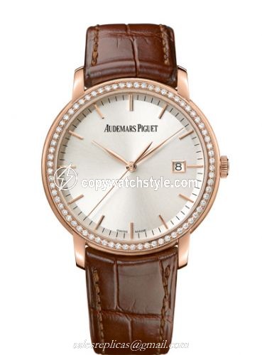 Audemars Piguet Jules Audemars Selfwinding Pink Gold / Diamond / Silver 15171OR.ZZ.A088CR.01 Audemars Piguet Jules Audemars Selfwinding Pink Gold / Diamond / Silver 15171OR.ZZ.A088CR.01