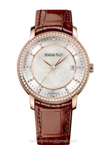 Audemars Piguet Jules Audemars Selfwinding Pink Gold / Diamond / Silver 15171OR.ZZ.A809CR.01 Audemars Piguet Jules Audemars Selfwinding Pink Gold / Diamond / Silver 15171OR.ZZ.A809CR.01