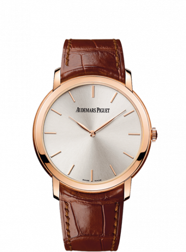 Audemars Piguet Jules Audemars 15180 Extra-Thin Pink Gold / Silver 15180OR.OO.A088CR.01 Audemars Piguet Jules Audemars 15180 Extra-Thin Pink Gold / Silver 15180OR.OO.A088CR.01