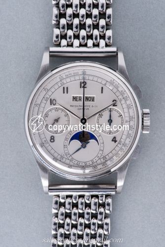 Patek Philippe Perpetual Calendar Chronograph 1518 Stainless Steel 1518A Patek Philippe Perpetual Calendar Chronograph 1518 Stainless Steel 1518A