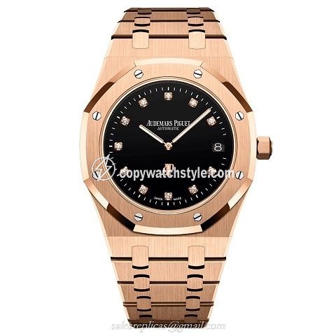 Audemars Piguet Royal Oak Extra-Thin Pink Gold / Japan 15207OR.OO.1240OR.01 Audemars Piguet Royal Oak Extra-Thin Pink Gold / Japan 15207OR.OO.1240OR.01