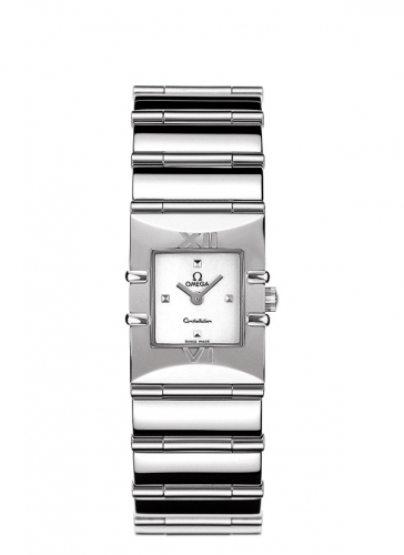 Omega Constellation Quadra Quartz 19.3 Stainless Steel / Diamond / MOP 1521.71.00 Omega Constellation Quadra Quartz 19.3 Stainless Steel / Diamond / MOP 1521.71.00
