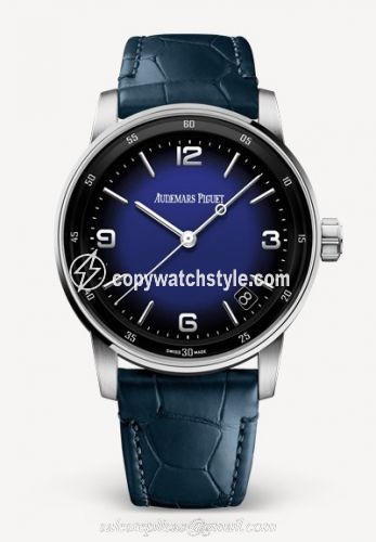 Audemars Piguet CODE 11.59 Automatic White Gold / Blue Enamel / Bolshoi 15210BC.OO.A321CR.99 Audemars Piguet CODE 11.59 Automatic White Gold / Blue Enamel / Bolshoi 15210BC.OO.A321CR.99