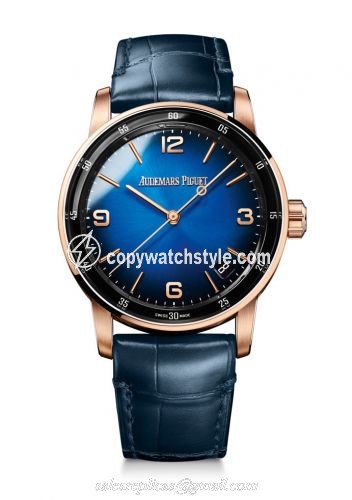 Audemars Piguet CODE 11.59 Automatic Pink Gold / Blue 15210OR.OO.A028CR.01
