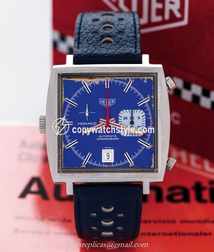 TAG Heuer Monaco Calibre 15 Blue 1533B TAG Heuer Monaco Calibre 15 Blue 1533B