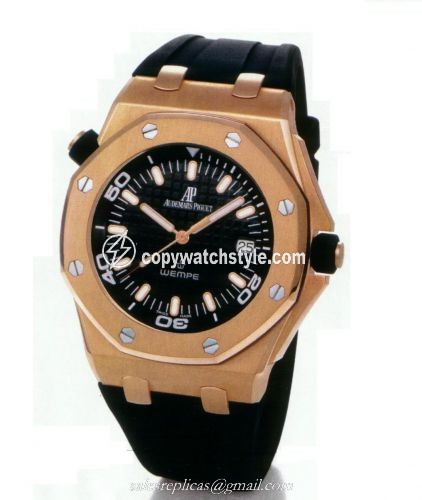 Audemars Piguet Royal Oak OffShore 15340 Scuba Wempe Pink Gold 15340OR.OO.D002CA.01 Audemars Piguet Royal Oak OffShore 15340 Scuba Wempe Pink Gold 15340OR.OO.D002CA.01