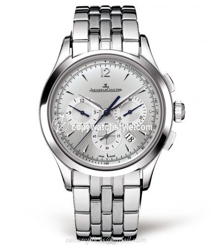 Jaeger-LeCoultre Master Chronograph Stainless Steel / Silver / Bracelet 1538120 Jaeger-LeCoultre Master Chronograph Stainless Steel / Silver / Bracelet 1538120