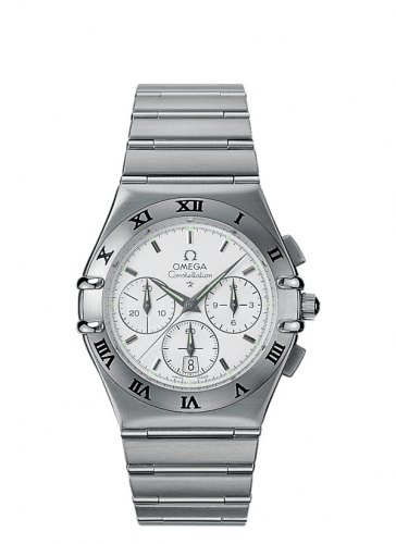 Omega Constellation Quartz 39 Chronograph Stainless Steel / Silver 1542.30.00