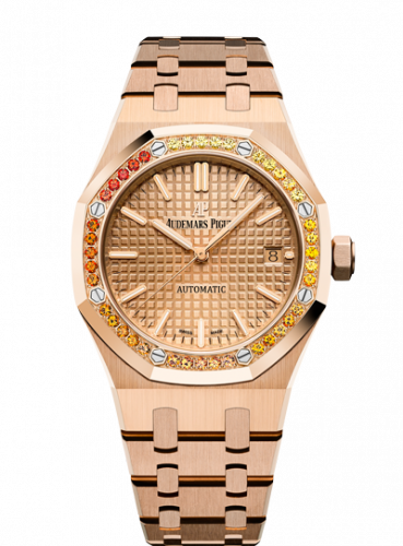 Audemars Piguet Royal Oak 15451 Selfwinding Pink Gold / Pink / Sapphire 15451OR.YY.1256OR.01