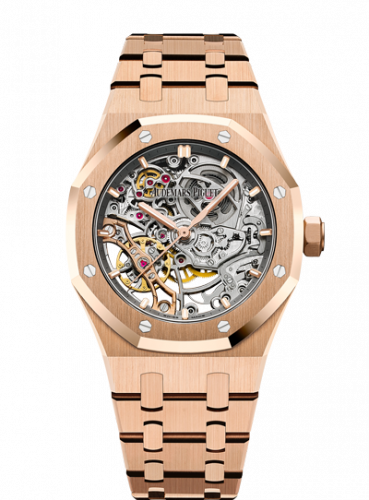Audemars Piguet Royal Oak 37 Double Balance Wheel Openworked Pink Gold 15467OR.OO.1256OR.01 Audemars Piguet Royal Oak 37 Double Balance Wheel Openworked Pink Gold 15467OR.OO.1256OR.01