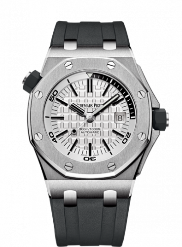 Audemars Piguet Royal Oak Offshore Diver Stainless Steel / Silver 15710ST.OO.A002CA.02