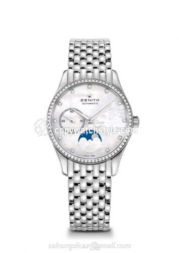 Zenith Elite Ultra Thin Lady Moonphase MOP / Diamond / Bracelet 16.2310.692/81.M2310 Zenith Elite Ultra Thin Lady Moonphase MOP / Diamond / Bracelet 16.2310.692/81.M2310