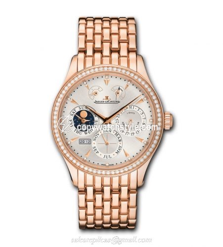Jaeger-LeCoultre Master Eight Days Perpetual Pink Gold Diamond / Bracelet 1612103 Jaeger-LeCoultre Master Eight Days Perpetual Pink Gold Diamond / Bracelet 1612103