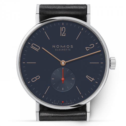 Nomos Glashutte Tangente 38 Red Dot Blue 164.S11 Nomos Glashutte Tangente 38 Red Dot Blue 164.S11