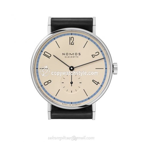 Nomos Glashutte Tangente 38 A Century of Bauhaus Blue 165.S2 Nomos Glashutte Tangente 38 A Century of Bauhaus Blue 165.S2