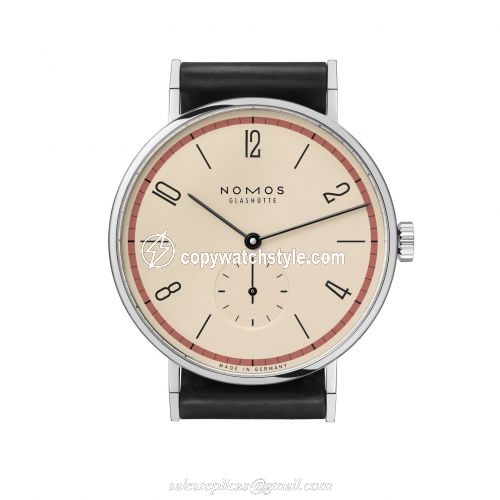 Nomos Glashutte Tangente 38 A Century of Bauhaus Red 165.S4 Nomos Glashutte Tangente 38 A Century of Bauhaus Red 165.S4
