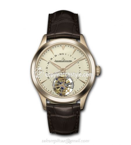 Jaeger-LeCoultre Master Tourbillon Pink Gold Beige 1652410 Jaeger-LeCoultre Master Tourbillon Pink Gold Beige 1652410
