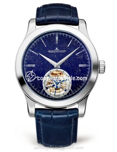 Jaeger-LeCoultre Master Grand Tourbillon White Gold / Blue Enamel 16634E0 Jaeger-LeCoultre Master Grand Tourbillon White Gold / Blue Enamel 16634E0