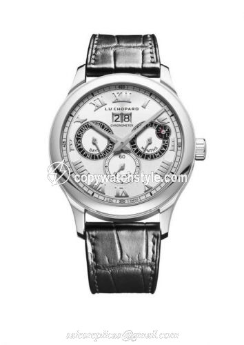 Chopard L.U.C Perpetual Twin Stainless Steel / Silver 168561-3001 Chopard L.U.C Perpetual Twin Stainless Steel / Silver 168561-3001