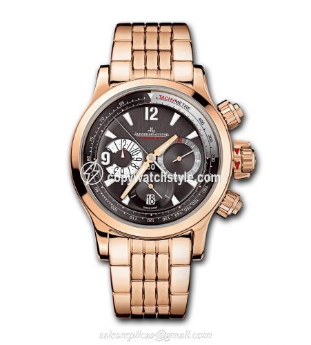 Jaeger-LeCoultre Master Compressor Chronograph Pink Gold Bracelet Grey 1752140 Jaeger-LeCoultre Master Compressor Chronograph Pink Gold Bracelet Grey 1752140