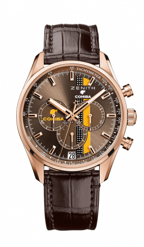 Zenith El Primero Chronomaster Range Rover 42 Rose Gold / Brown / Alligator 18.2041.400/76.C795