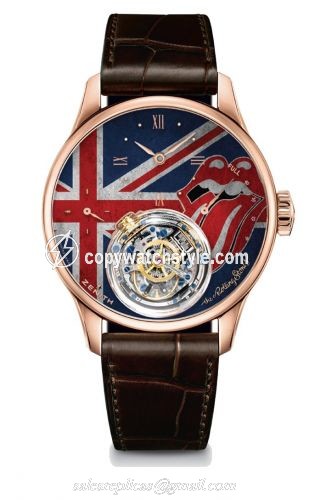 Zenith Academy Christophe Colomb Tribute to the Rolling Stones 18.2213.8804/55.C713 Zenith Academy Christophe Colomb Tribute to the Rolling Stones 18.2213.8804/55.C713
