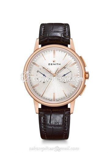 Zenith Elite Chronograph Classic Rose Gold 18.2270.4069/01.C498 Zenith Elite Chronograph Classic Rose Gold 18.2270.4069/01.C498