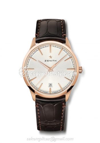 Zenith Elite Classic 40 Rose Gold / Silver 18.3100.670/01.C920 Zenith Elite Classic 40 Rose Gold / Silver 18.3100.670/01.C920