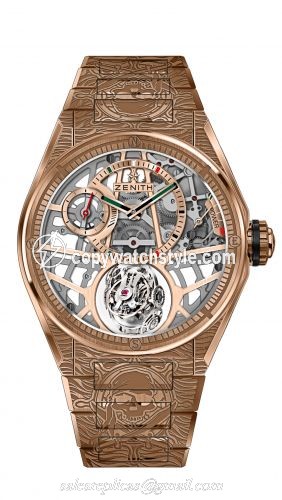 Zenith Defy Zero G Rose Gold / Pirates Edition 18.9003.8812/76.M9003 Zenith Defy Zero G Rose Gold / Pirates Edition 18.9003.8812/76.M9003