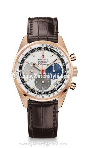 Zenith El Primero A386 Revival 50th Anniversary El Primero Rose Gold 18.A386.400/69.C807