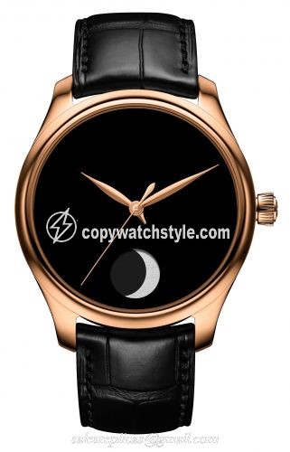 H. Moser & Cie Endeavour Perpetual Moon Red Gold / Vantablack / Only Watch 2019 1801-0401 H. Moser & Cie Endeavour Perpetual Moon Red Gold / Vantablack / Only Watch 2019 1801-0401