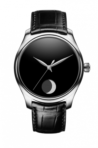H. Moser & Cie Endeavour Perpetual Moon Stainless Steel / Vantablack Concept 1801-1200 H. Moser & Cie Endeavour Perpetual Moon Stainless Steel / Vantablack Concept 1801-1200