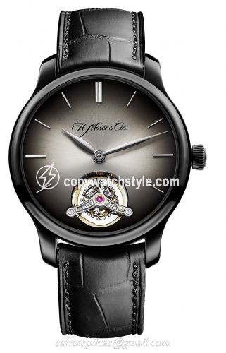 H. Moser & Cie Endeavour Tourbillon, Titanium, Fume Dial 1802-0500