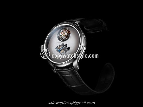 H. Moser & Cie Endeavour Cylindrical Tourbillon MB&F Off-White 1810-1203 H. Moser & Cie Endeavour Cylindrical Tourbillon MB&F Off-White 1810-1203