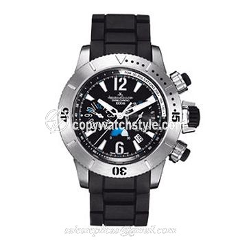 Jaeger-LeCoultre Master Compressor Diver Chronograph Titanium / Rubber Bracelet 186T770 