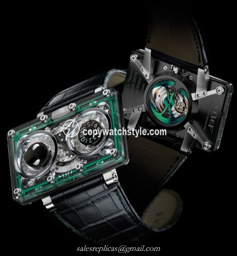 MB&F Horological Machine N2 HM2 Sapphire & Titanium 20.DSTBL.B