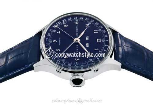 Van der Gang Watches 20008 Stainless Steel / Blue 20008 Van der Gang Watches 20008 Stainless Steel / Blue 20008