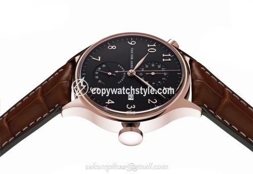 Van der Gang Watches 20018 Rose Gold / Black 20018