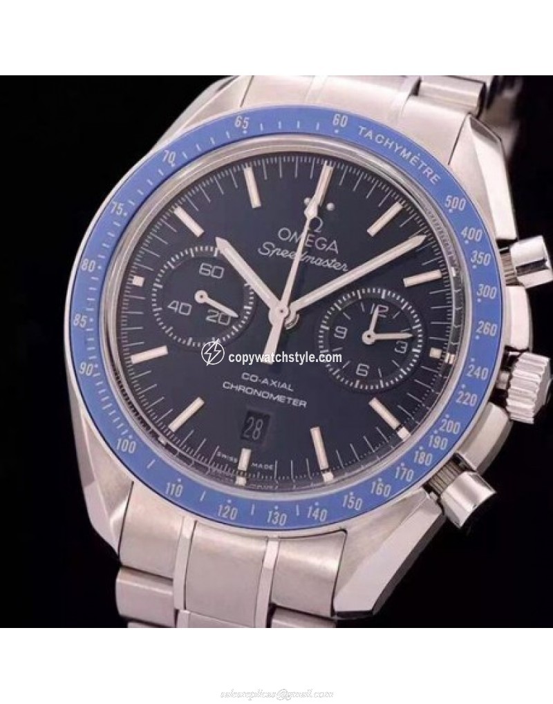 Omega Speedmaster Professional Chronograph Stainless Steel Blue Omega Speedmaster Professional Chronograph Stainless Steel Blue