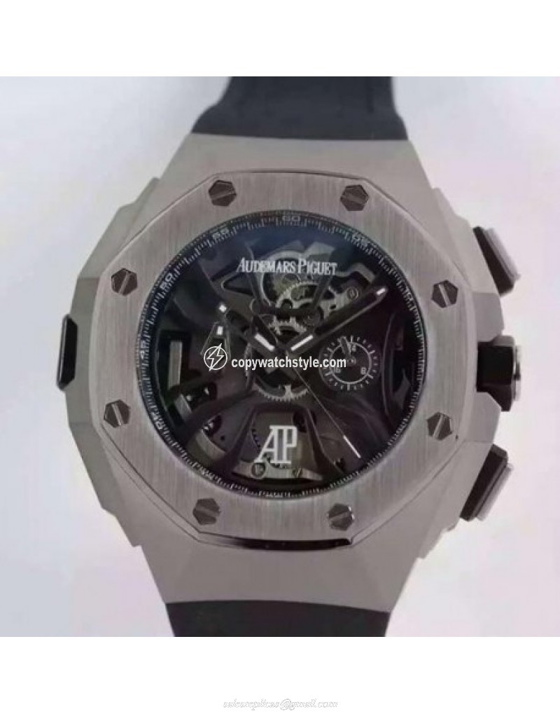 Audemars Piguet Royal Oak Concept Laptimer Michael Schumacher Stainless Steel Skeleton Audemars Piguet Royal Oak Concept Laptimer Michael Schumacher Stainless Steel Skeleton