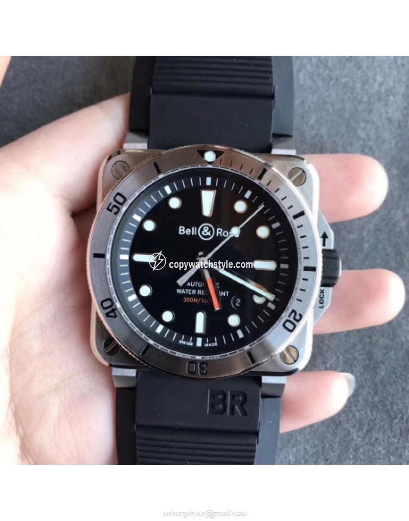 Bell & Ross BR 03-92 Diver OX Stainless Steel Black Bell & Ross BR 03-92 Diver OX Stainless Steel Black