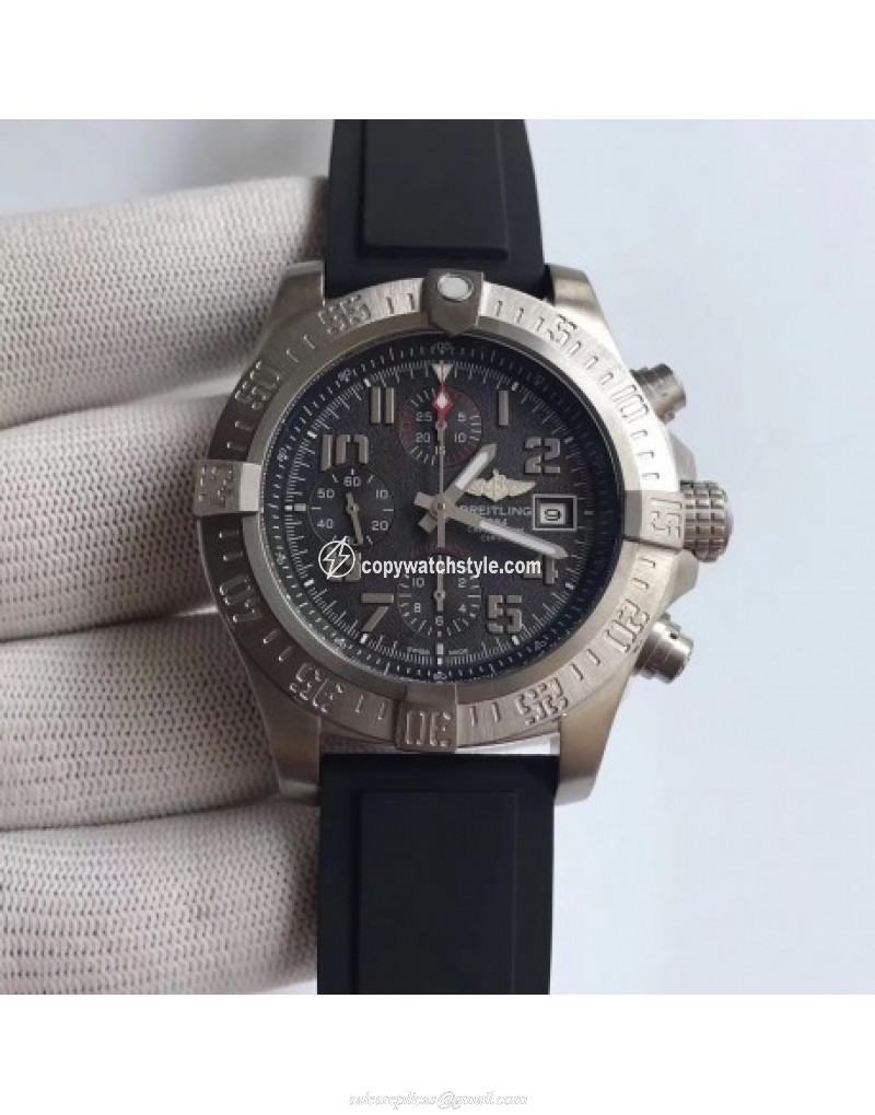 Breitling Super Avenger II A1337111/BC28/155S Noob Stainless Steel Black Breitling Super Avenger II A1337111/BC28/155S Noob Stainless Steel Black
