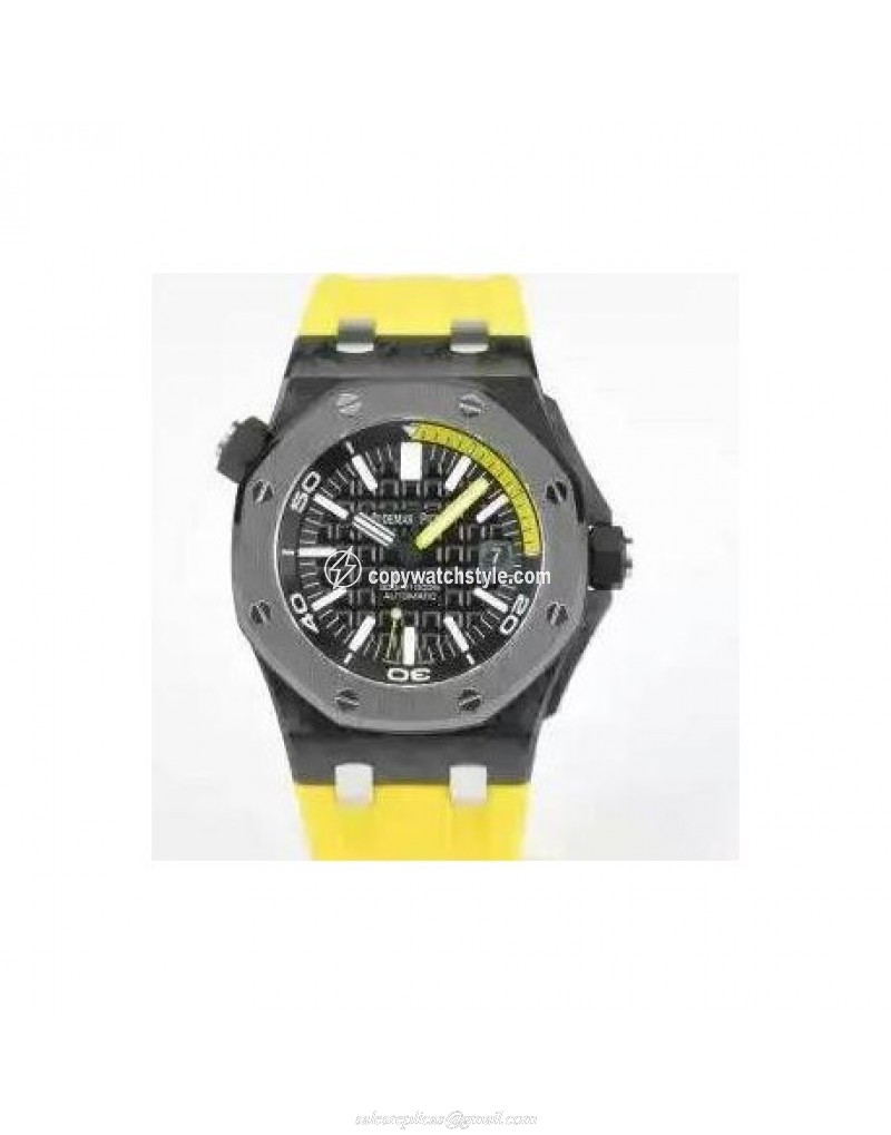 Audemars Piguet Royal Oak Offshore Diver 15707 Forged Carbon Black Audemars Piguet Royal Oak Offshore Diver 15707 Forged Carbon Black