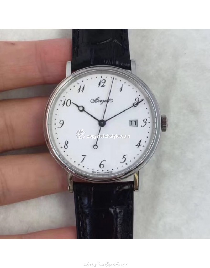 Breguet Classique 5177 FK Stainless Steel White Breguet Classique 5177 FK Stainless Steel White