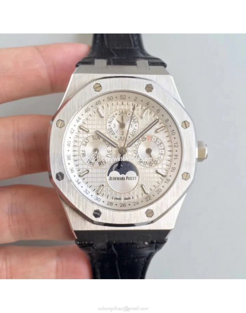 Audemars Piguet Royal Oak Perpetual Calendar 41MM 26574ST.OO.1220ST.01 BF Stainless Steel Silver 