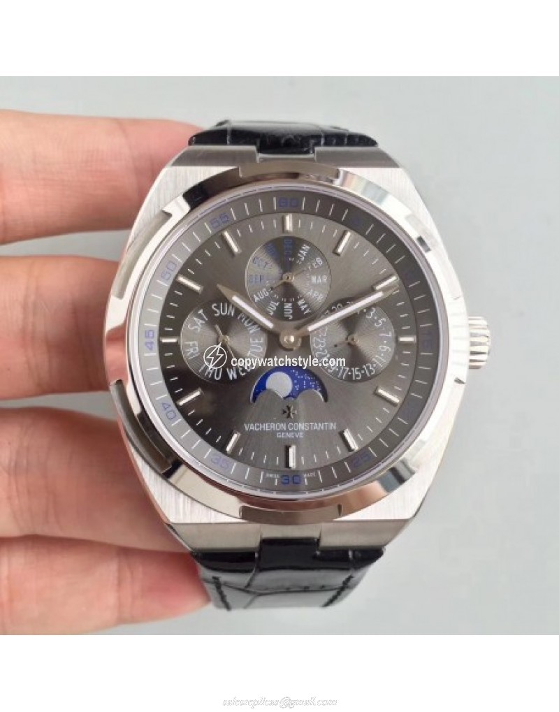 Vacheron Constantin Overseas Perpetual Calendar 4300V/120G-B102 BF Stainless Steel Anthracite Vacheron Constantin Overseas Perpetual Calendar 4300V/120G-B102 BF Stainless Steel Anthracite