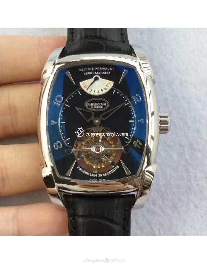Parmigiani Fleurier Kalpa Grande Tourbillon BM Stainless Steel Black Parmigiani Fleurier Kalpa Grande Tourbillon BM Stainless Steel Black