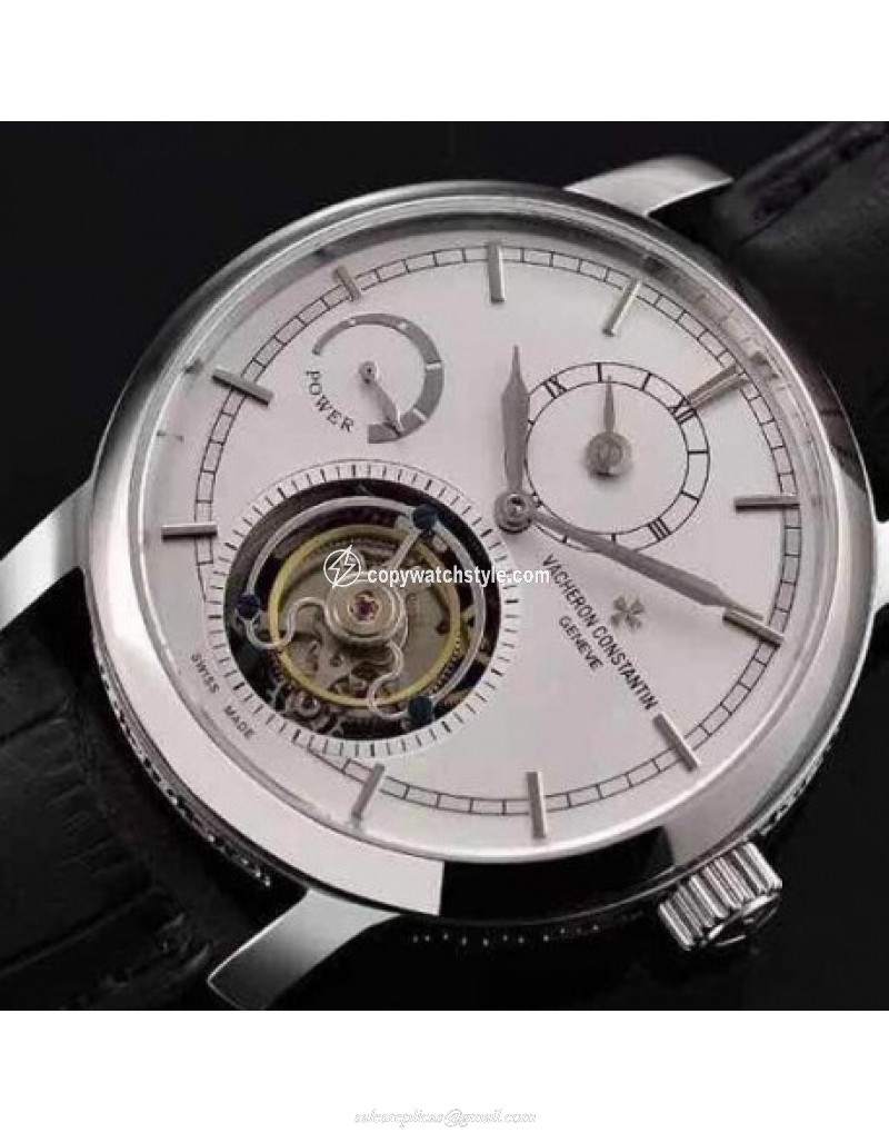 Vacheron Constantin Patrimony Tourbillon Stainless Steel White Vacheron Constantin Patrimony Tourbillon Stainless Steel White