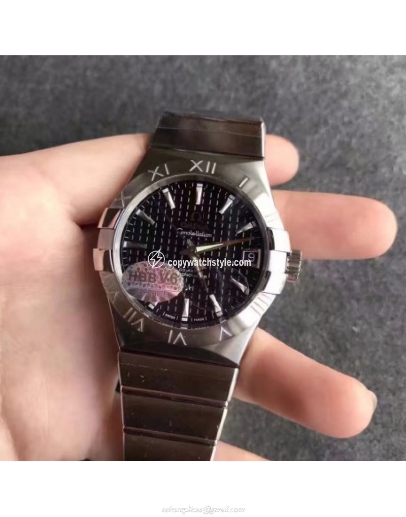 Omega Constellation 123.10.38.21.01.002 38MM V6 Stainless Steel Black Omega Constellation 123.10.38.21.01.002 38MM V6 Stainless Steel Black